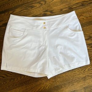 Womens Golf Shorts White - 6